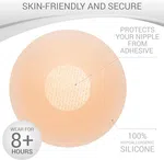 Nipple Cover Silicon Summer Silicone Invisible Reusable Pasties - NC020 - Available at AfnoBazar Nepal