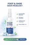 Vakari Foot & Shoe Freshener Spray - Odor Eliminator & Antibacterial Protection Spray (50ml) - Available at AfnoBazar Nepal