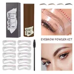 One Step Eyebrow Stamp Shaping Kit Hairline Eyebrow Print Styling Repair Hairline - Available at AfnoBazar Nepal