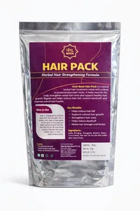 Kesh Book Hair Pack - Herbal Hair Strengthening Formula for Hair Fall Control & Hair Growth (25g) - Available at AfnoBazar Nepal