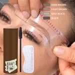 One Step Eyebrow Stamp Shaping Kit Hairline Eyebrow Print Styling Repair Hairline - Available at AfnoBazar Nepal