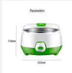 1L Electric Yogurt Maker - Stainless Steel Curd Maker for Home image 2