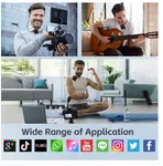 2-in-1 Wireless Microphone Set - Omnidirectional Mic with Intelligent Noise Reduction image 3