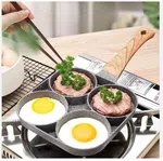 4-Hole Egg Frying Pan - Non-Stick Omelette and Pancake Pan with Maifan Stone Coating image 2