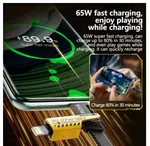 4-in-1 Fast Charging Cable L-207 - Pack of 2, Type C, USB A and Lightning, 65W image 4
