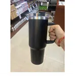 40oz Insulated Tumbler with Handle and Straw - Stainless Steel Travel Mug image 3