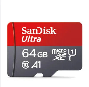 64GB Ultra MicroSDXC UHS-I Memory Card - Full HD Video, Shock and Water Resistant