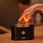 180ml Flame Aroma Diffuser - USB Humidifier with 7 Colour Night Light, Ultra Quiet image 8