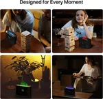 180ml Flame Aroma Diffuser - USB Humidifier with 7 Colour Night Light, Ultra Quiet image 6