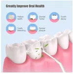 230ml Oral Irrigator with 4 Nozzles - USB Rechargeable Water Flosser, IPX7 Waterproof image 6