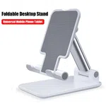 Adjustable Mobile Phone and Tablet Stand - Foldable Holder with Height and Angle Control image 1