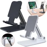 Adjustable Mobile Phone and Tablet Stand - Foldable Holder with Height and Angle Control image 3