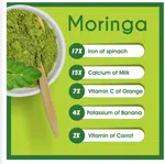 Careplus Moringa Leaf Powder 1kg - Sitalchini Powder, Bulk Pack image 3