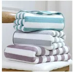 Coral Fleece Bath Towel for Men and Women - Soft Microfibre Towel, Multicolour image 1