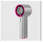 Chiso Nepal Mini Portable Fan - 4000mAh Rechargeable Fan with 5 Speed Control image 2