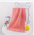 Coral Fleece Face and Hand Towel 35x75cm - Single Piece, Highly Absorbent image 2
