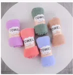 Coral Fleece Face and Hand Towel 35x75cm - Single Piece, Highly Absorbent image 4