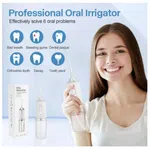 Cordless Dental Water Flosser 220ml - 3 Speed Levels, Portable Oral Irrigator image 3