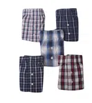 Cotton Boxers for Men - Pack of 5, Assorted Colours and Prints image 2