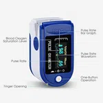 Digital Fingertip Pulse Oximeter - SpO2, Pulse Rate and Waveform Display image 2