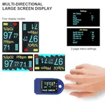 Digital Fingertip Pulse Oximeter - SpO2, Pulse Rate and Waveform Display image 3