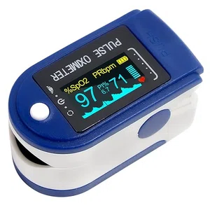 Digital Fingertip Pulse Oximeter - SpO2, Pulse Rate and Waveform Display