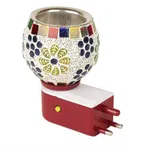 Electric Kapoor Dani and Dhoop Burner - Ceramic Incense Burner with Night Lamp image 2