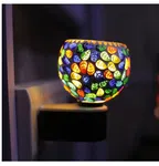 Electric Kapoor Dani and Dhoop Burner - Ceramic Incense Burner with Night Lamp image 3