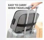 Document and Passport Storage Bag with Lock - Travel Organiser with Luggage Holder image 3