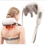 Electric Shiatsu Neck and Shoulder Massager with Heat - Deep Kneading Massage image 3