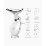 EMS Facial Beauty Massager - Face and Neck Device with 7 Colour LED Light Therapy image 7