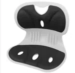 Ergonomic Lumbar Support Cushion - Petal Shape Back Rest for Office and Home Chairs image 2