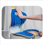 Ergonomic Lumbar Support Cushion - Petal Shape Back Rest for Office and Home Chairs image 6