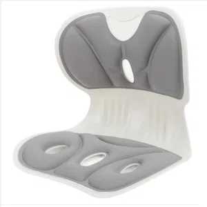 Ergonomic Lumbar Support Cushion - Petal Shape Back Rest for Office and Home Chairs