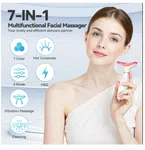 EMS Face Lifting Massager - 7 Colour LED Photon Therapy for Neck and Skin Tightening image 3