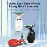 EMS Facial Beauty Massager - Face and Neck Device with 7 Colour LED Light Therapy image 4