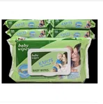 Hamps Aloe and Chamomile Wet Wipes - Set of 10 Packs, 80 Wipes Each image 4