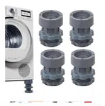 Height Adjustable Anti-Vibration Stand - Shock and Noise Pads for Washing Machine and Fridge image 4