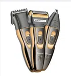Geemy GM-595 3-in-1 Grooming Kit for Men - Cordless Hair, Beard and Nose Trimmer image 2