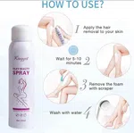 Kingyes Hair Removal Spray 150ml - Foam Formula for Men and Women image 2