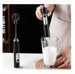 Handheld Milk Frother for Coffee - Stainless Steel Electric Whisk image 5