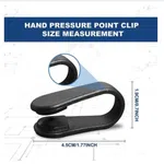 LI4 Acupressure Hand Clip - Thumb Point Massage Clip for Headache and Tension Relief image 2