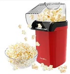 Hot Air Popcorn Maker - Oil-Free Mini Popcorn Machine with 2 Year Warranty image 1