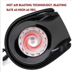 Hot Air Popcorn Maker - Oil-Free Mini Popcorn Machine with 2 Year Warranty image 4
