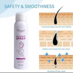 Kingyes Hair Removal Spray 150ml - Foam Formula for Men and Women image 3