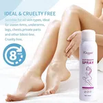 Kingyes Hair Removal Spray 150ml - Foam Formula for Men and Women image 4