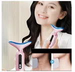 LED EMS Neck and Face Lifting Massager - 3 Colour Photon Therapy with Thermal Vibration image 4