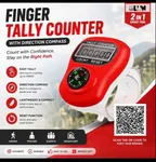 LED Digital Finger Counter - Handheld Tally Counter for Sewing, Knitting and Counting image 1
