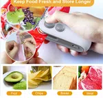 Mini Bag Sealer Machine - USB Rechargeable Heat Sealer and Cutter for Snack Bags image 3