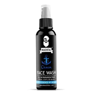 Muuchstac Ocean Face Wash for Men - Anti-Acne and Oil Control Cleanser